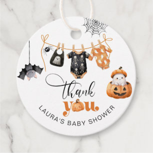 Little Boo Wäscheleine Baby Shower Danke Geschenkanhänger