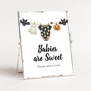 Little Boo Wäscheleine Babys sind Süß Schild