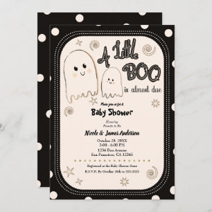 Little BOO Whimsical Ghost Halloween Kinderdusche Einladung
