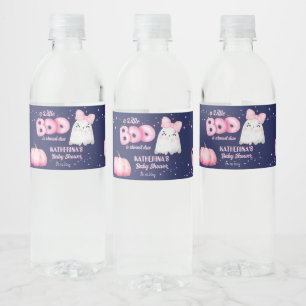 Little Boom Halloween Mädchen Dusche Wasserflaschenetikett