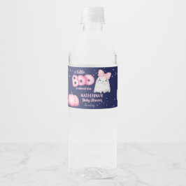 Little Boom Halloween Mädchen Dusche Wasserflaschenetikett