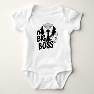Little Boss Baby Bodysuit Baby Strampler
