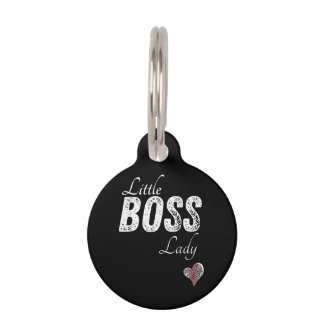 Little Boss Lady Baby Kleinkind Girl Kurz Haustiermarke