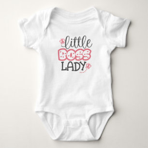 Little Boss Lady Baby Strampler