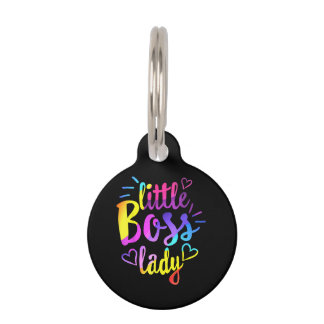 Little Boss Lady Girls Kinder Tochter Mini-Bos Haustiermarke