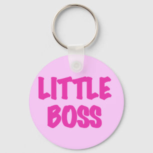 Little Boss - Rosa Hemden und Geschenke Schlüsselanhänger