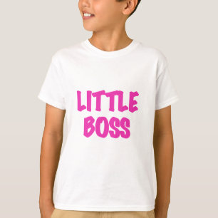 Little Boss - Rosa Hemden und Geschenke T-Shirt