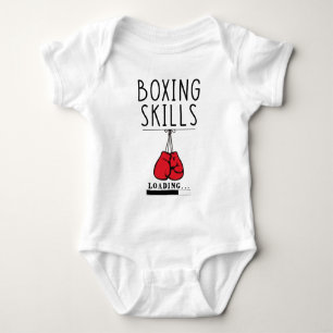 Little Boxer Baby - Boxfähigkeiten - Punching Baby Strampler