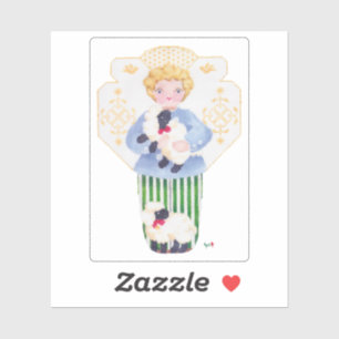 Little Boy Angel Sticker