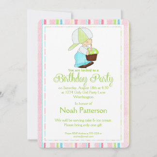 Little Boy Birthday Party Invite Country Boy d1 Einladung