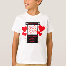 Little Boys Kissing Booth Valentinstag Shirt