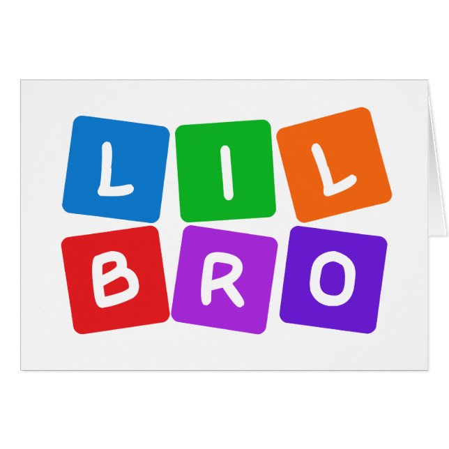 Little Bro custom cards (Vorderseite (Horizontal))