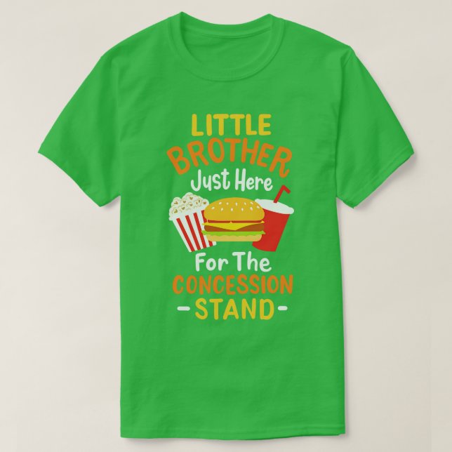 Little Brother Baseball Softball T-Shirt (Design vorne)