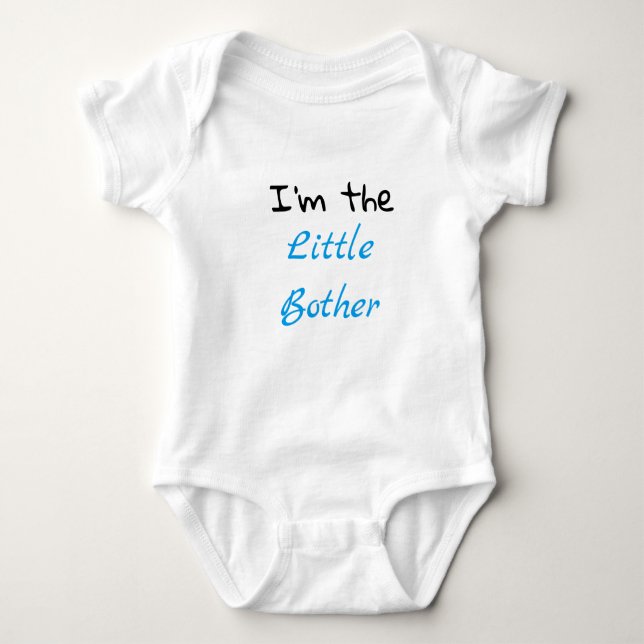 Little Brother Bodysuit Baby Strampler (Vorderseite)