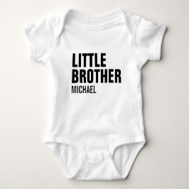 Little Brother Custom Baby Bodysuit Strampler