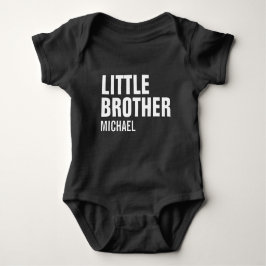 Little Brother Custom Baby Bodysuit Strampler