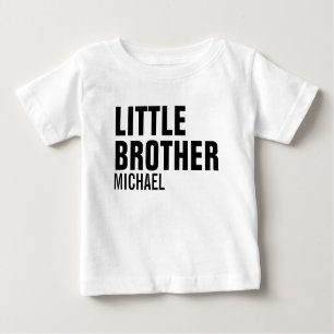 Little Brother Custom Baby Romper Baby T-shirt