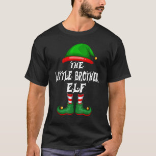 Little Brother Elf Familiengruppe Weihnachtsfest P T-Shirt
