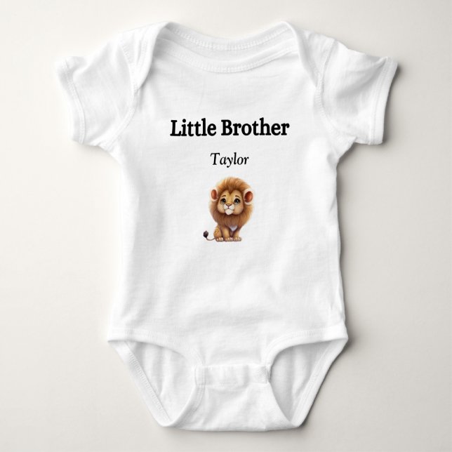 Little Brother Lion T - Shirt (Vorderseite)