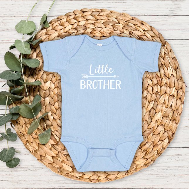 Little Brother | Matching Sibling Family Baby Strampler (Von Creator hochgeladen)