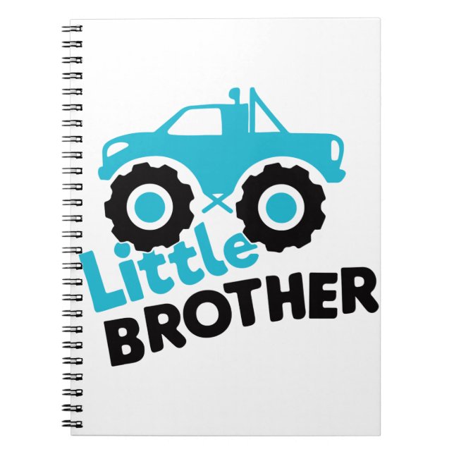 Little Brother Monster Truck Notizblock (Vorderseite)
