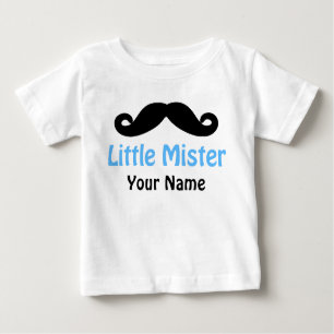 Little Brother Mustache Personalisierter T - Shirt