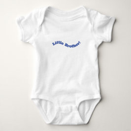 Little Brother New Baby Newborn Quote Baby Romper Strampler