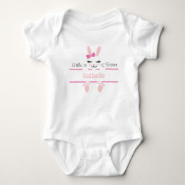 Little Brother or Little Sister Bodysuit Minimal Baby Strampler