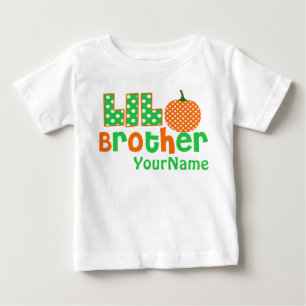 Little Brother Pumpkin Personalisiertes Shirt
