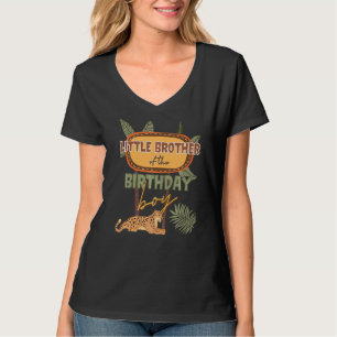 Little Brother The Birthday Boy Safari Thema Match T-Shirt