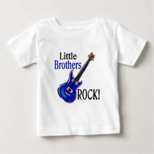 Little Brothers Rock! Baby T-shirt