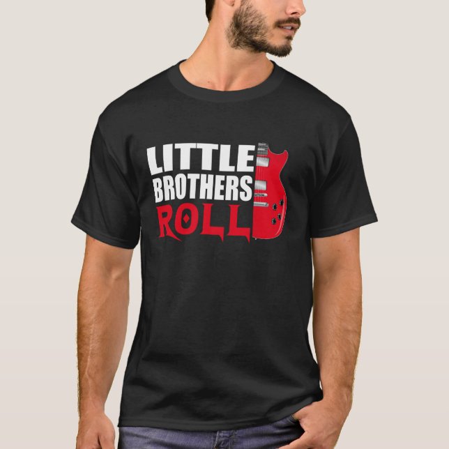 Little Brothers Roll Matching Younger Brother T-Shirt (Vorderseite)