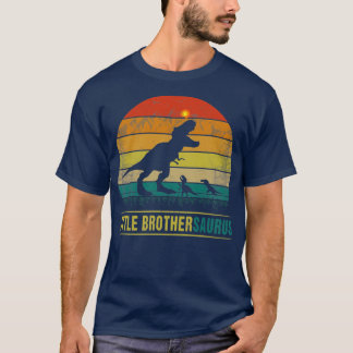 Little BrotherSaurus Dinosaurier zum Vater von Dau T-Shirt
