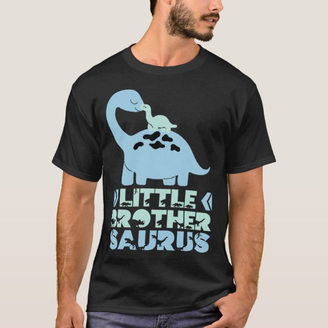 Little Brothersaurus Trex Brother Saurus Little Br T-Shirt (Vorderseite)
