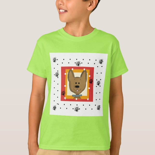 Little Brown Doggie Tshirts und Geschenke (Vorderseite)