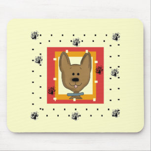 Little Brown Doggie Tshirts und Geschenke Mousepad