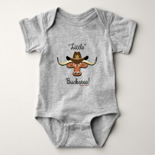 Little Buckaroo, Longhorn Steer Baby Strampler