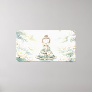 Little Buddha Leinwanddruck
