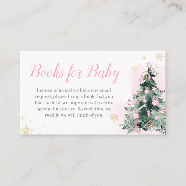 Little Bundle of Joy Christmas Books for Baby Begleitkarte (Vorderseite)