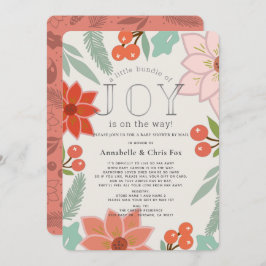 Little Bundle of Joy Floral Baby Shower by Mail Einladung