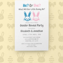 Little Bunny Gender Reveal
