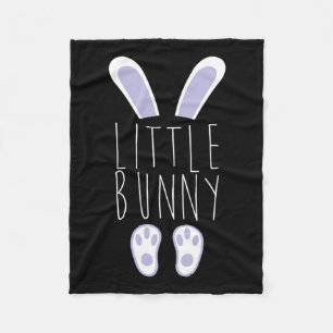 Little Bunny Happy Ostereier Jagd Sonniges Ostern Fleecedecke