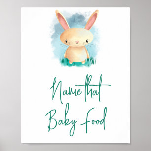 Little Bunny - Name dieses Babynahrung Poster