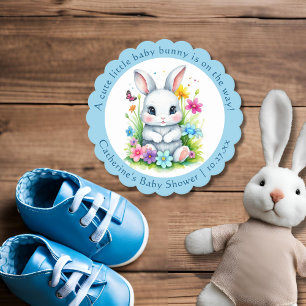 Little Bunny Wildblume Garden Easter Baby Dusche Untersetzer