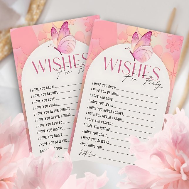 Little Butterfly Baby Duschwünsche für das Baby (Von Creator hochgeladen)