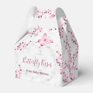 Little Butterfly Cherry Blossom Babydusche Geschenkschachtel