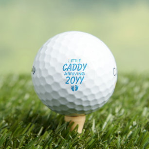 Little Caddy Personalisiert Pregnancy Ankündigung Golfball