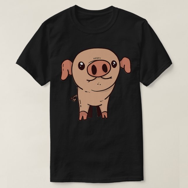 Little Cartoon Pig I Cute Pig I Kids Pig Premium  T-Shirt (Design vorne)