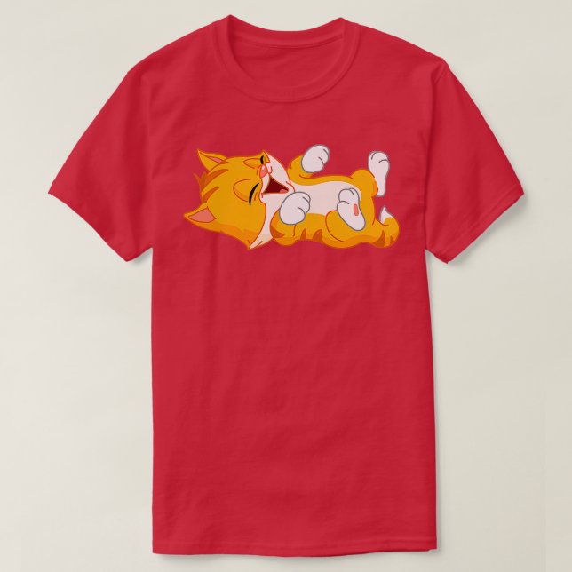 Little Cat Looking At You With Love  T-Shirt (Design vorne)