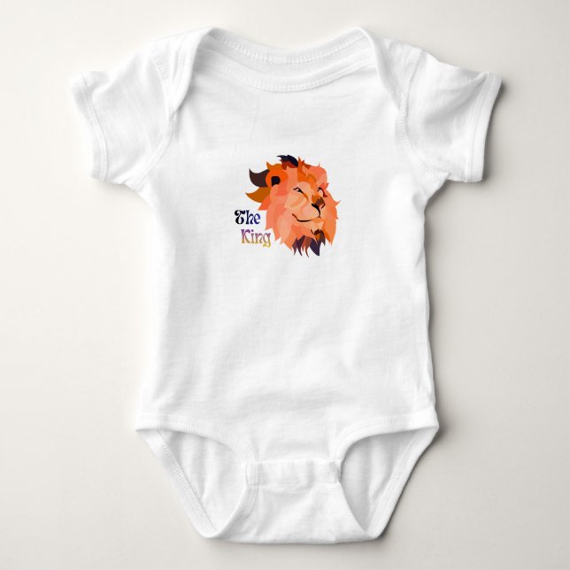 "Little Champ _ Baby Boy Outfit" Baby Strampler (Vorderseite)